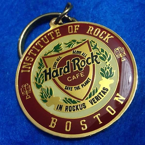 LLAVERO BOSTON INSTITUTE OF ROCK IN ROCKUS VERITAS LOGO Hard Rock Café - Imagen 1 de 1