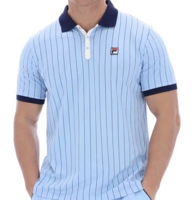 FILA Bjorn Borg BB1 Polo - Iconos Tenis Camisa -Azul Cielo- Hombre City Colores… - Imagen 1 de 4