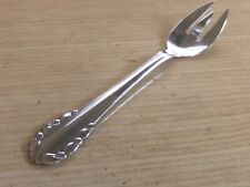 Georg Jensen Lily of the Valley Solid Sterling Silver Lemon Fork 4 1/4" 