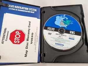 2003 to 2007 Volvo V50 XC70 S60 S40 V70 Navigation DVD Map Midwest & Northeast - Picture 1 of 5