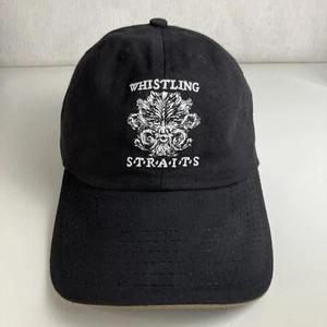 Vintage Whistling Straits Golf American Needle Mütze Kappe Strapback schwarz - Bild 1 von 8