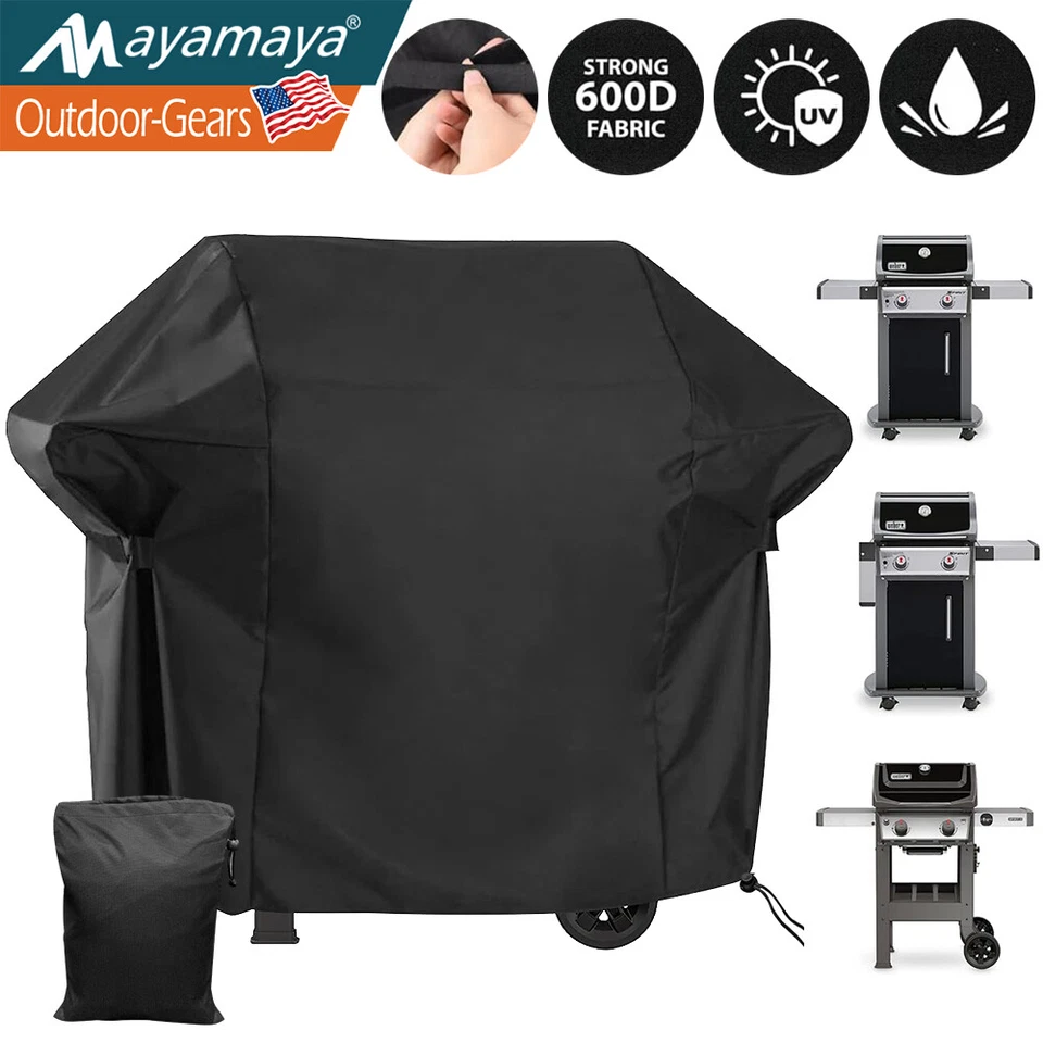 48 Zoll BBQ Gasgrill Abdeckung Wasserdicht für Weber Spirit 200 & Spirit II 200 Serie - Bild 1 von 4