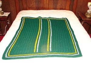 Neue Handarbeit Handarbeit gehäkelt Baby Afghan Überwurf Decke schöne Arbeit - Bild 1 von 3