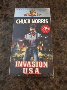 BRAND NEW Invasion USA (VHS; 1987) Chuck Norris RARE Sealed OOP - Picture 1 of 6