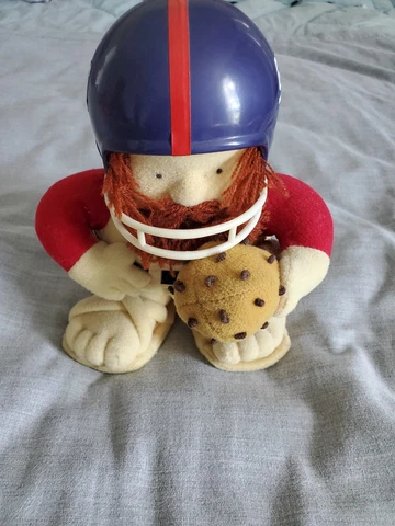 Vintage 1983 NFL Huddles Plush Stuffed Mascot 7" Inches New York Giants Football Cover