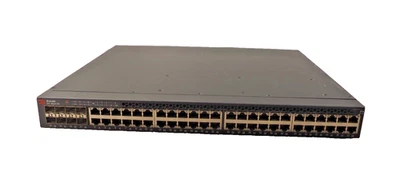 Brocade ICX 6610-48 8-port SFP Ethernet Gigabit Switch 80-1005346-05 NO FAN,PSU - Image 1 of 4