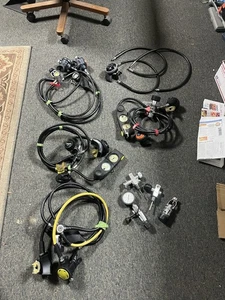 USED Scuba Scuba Diving Equipment Bundle, Double Mouthpiece,  AS IS / UNTESTED , - Picture 1 of 9