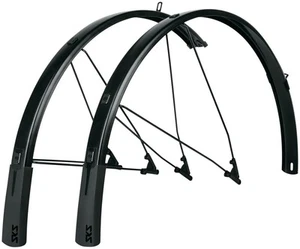 SKS B46 Bluemels Style Full Coverage Fender Set - 46mm, 700 x 28-37, Matte Black - Picture 1 of 7