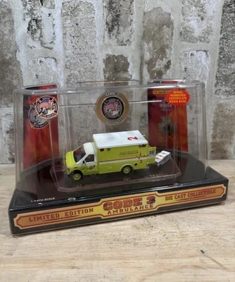 ⭐️Code 3 Kennedy Space Center Fire Rescue Ford E-350 Ambulance⭐️Brand New⭐️ - Image 1 of 4