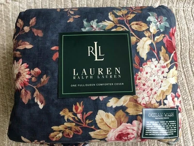 Ralph  Lauren  Chadwick  Blue  Floral  Full /  Queen  Duvet  / Comforter Cover - Image 1 of 4