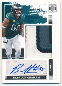 BRANDON GRAHAM 2025 PANINI IMPECCABLE RC IMMENSE AUTOGRAPH PATCH AUTO SP #18/49 - Picture 1 of 2