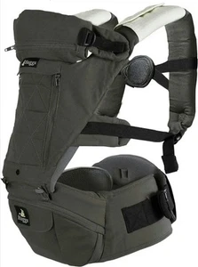 Portabebés HUGGS 3 en 1 con asiento de cadera - Orientado delantero, abrazador de cadera, opciones traseras - Imagen 1 de 3