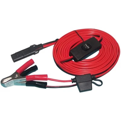 10FT 12V SAE to Battery Clip Cable with Safety Fuse for All Vehicles - Image 1 of 4