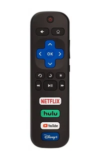 New Replacement  Remote  For All Roku Tv TCL Sanyo Element Haier RCA Onn Philips - Picture 1 of 5