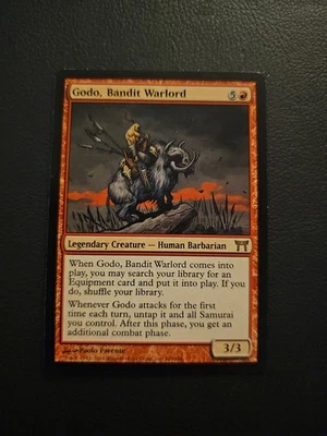 Godo, Bandit Warlord - LP - Champions of Kamigawa - Magic MTG - Image 1 of 2