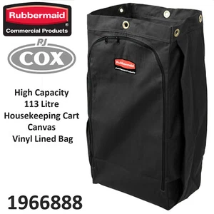 Bolsa de vinilo de alta capacidad Rubbermaid Executive para carrito/carros de limpieza - Imagen 1 de 9