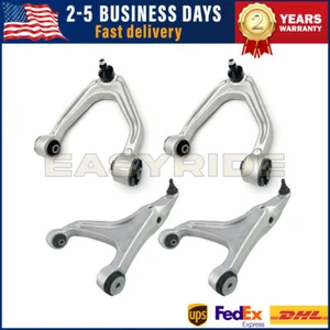 4xFront Upper Lower Left Right Control Arms For Maserati Quattroporte Ghibli 14- - Picture 1 of 16