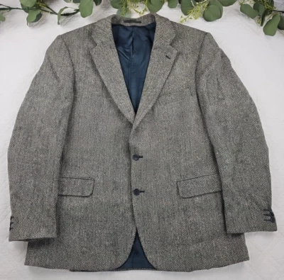 Magee Donegal Tweed Wool Two Button Suit Jacket Size 44 Ireland - Image 1 of 4