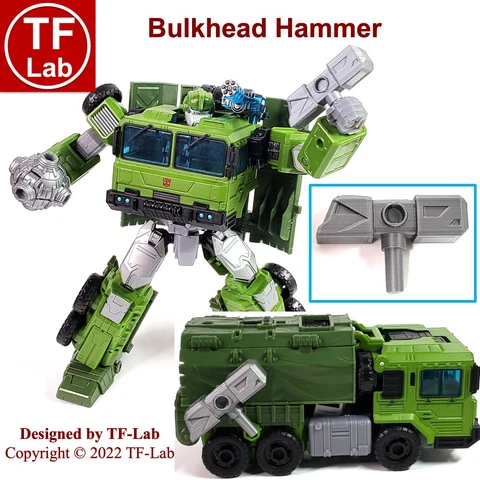 Hammer Upgrade Kit for Legacy Bulkhead Transformers TF-Lab Cover