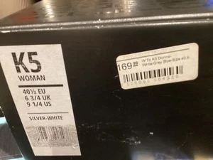 Fizik Tri K5 Donna Cycling Shoes Woman’s White/Black Size US 9 1/4 EU 40 1/2 - Picture 1 of 6