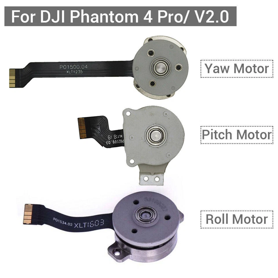 Yaw/ Roll/ Pitch Motor Bracket Gimbal Camera Repair For DJI Phantom 4/4 Pro/V2.0 - Image 1 of 1