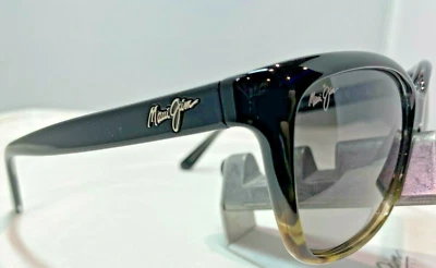 GAFAS DE SOL MAUI JIM STARFISH MJ 744-02T NEGRO TORTUGA CON GRIS POLARIZADAS NUEVAS 9.5 Foto 1 de 4