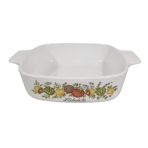 Corning Ware A-1-B Casserole Dish Bowl Spice O Life L'Echalote Pattern NO Lid - Picture 1 of 11