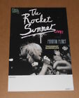 The Rocket Summer Live W Phantom Planet Tour Poster Promo 11X17 Secret Handshak