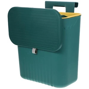 Hanging Trash Can with Lid Kitchen Compost Bin Under Sink Wall Mount Large - Picture 1 of 9