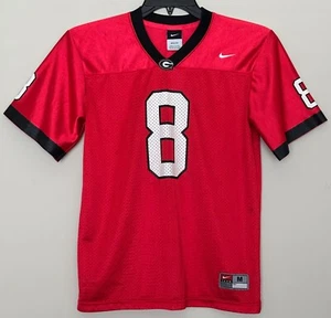 Camiseta de fútbol americano Nike Georgia Bulldogs juvenil talla mediana (12-14) camiseta UGA #8 niño - Imagen 1 de 6