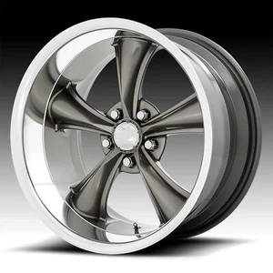 American Racing Vintage VN338 Boss TT Graphite 20x10 5x4.5 2mm - Picture 1 of 3