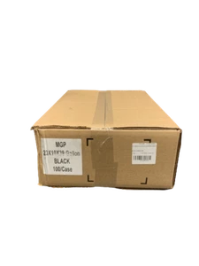 39 Gallon Black Trash Bags -100pcs/case 1.2mil thick - Picture 1 of 2
