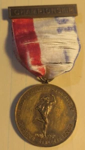 1925 MIDDLE ATLANTIC ASSOCIATION A.A.U. BRONZE MEDAL,JR. CROSS COUNTRY,3D PLACE - Picture 1 of 4