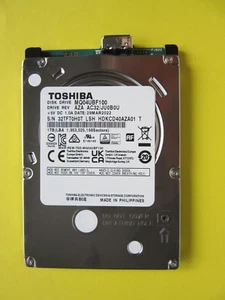 Toshiba 1TB 2.5" USB HDD MQ04UBF100 AZA AC32/ JU0B0U LSH HDKCD40AZA01 Mar 2022 - Picture 1 of 7