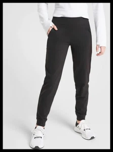 NWT Athleta Girl Powervita Jogger Size S/7 color Black - Picture 1 of 4