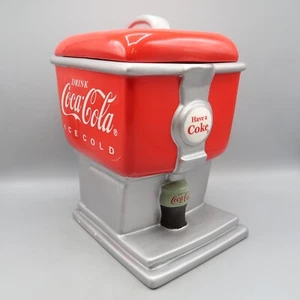 Tarro de galletas de Coca-Cola retro fuente helada 11" de Gibson - Imagen 1 de 9