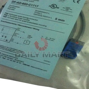 New Contrinex DF-AD-603-C1717 Proximity Switch Sensor - Picture 1 of 1