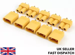 5 x Pairs XT30 Male & Female Connectors/Plugs/Socket RC LiPo Battery 12v 24v RC - Picture 1 of 5