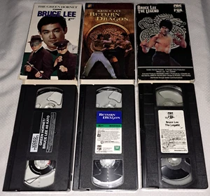 3 VHS Bruce Lee - Foto 1 di 18
