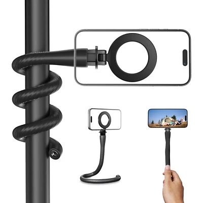 TELESIN Magnetic Flexible Phone Mount Clamp Tripod Stand Compatible with MagSafe - Image 1 of 4