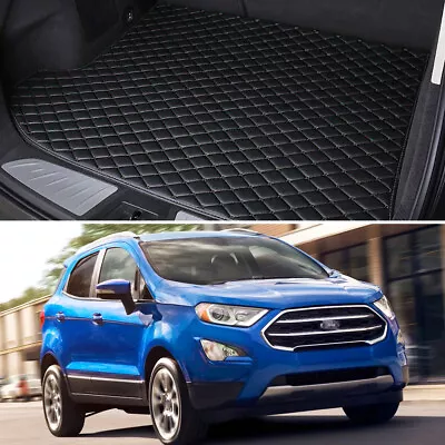 Alfombrilla maletero coche ajuste personalizado forro de carga para Ford EcoSport 2018 2019 2020 2021 2022 Foto 1 de 4
