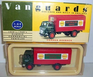 VANGUARDS 1/64 VA28000 COMMER BOXBACK SHELL OLIO ELETTRICO - Foto 1 di 1