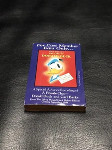Disney La vida del pato Donald miembro del elenco solo orejas casete de grabación avanzado - Imagen 1 de 4