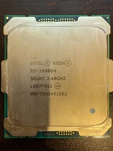 Intel(R) Xeon(R) E5-2680V4 @ 2.40 GHz Processor SR2N7 - Picture 1 of 2