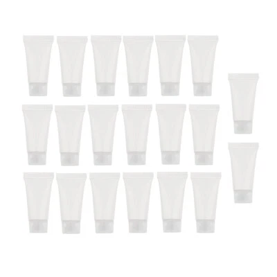 MARKENLOS Menge 20 5ml Mini leere weiche Schraubverschluss Handcreme Squeeze Tubes