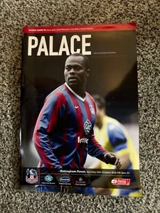 Crystal Palace Home Programmes 2009-10 Choose From List - Picture 1 of 53