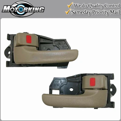 Interior Door Handle  Front/Rear Left & Right for 1998-2001 Toyota Sienna Tan - Image 1 of 3