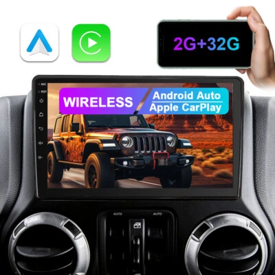 For Jeep Wrangler 3 JK 2007-2016 10.1" Android 12.0 Car Radio Stereo GPS CARPLAY Foto 1 de 4