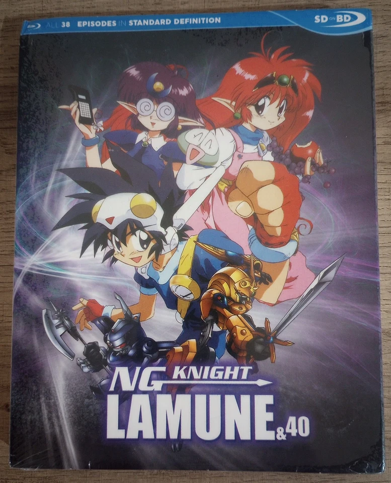 NG Knight Lamune & 40 Blu Ray Discotek Official Release Anime TV Series