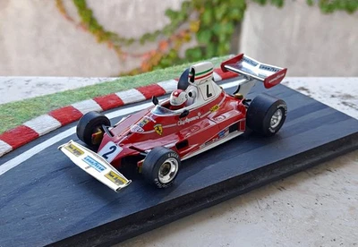 🔹🔹🔹  QUARTZO FERRARI 312 T 1976 REGAZZONI 1:43 MODELLINO 🔹🔹🔹 - Immagine 1 di 2